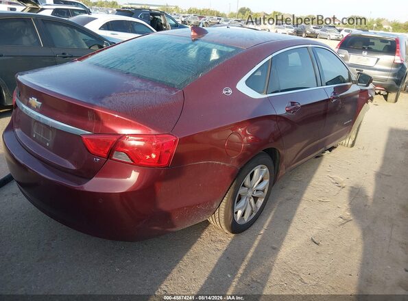 2G1105SA9G9178473 2016 CHEVROLET IMPALA Red Trasero derecho