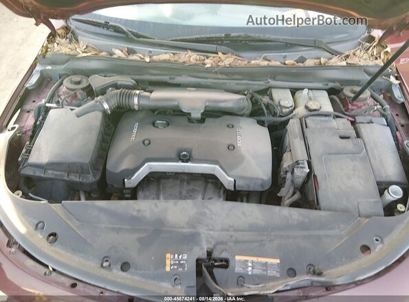 2G1105SA9G9178473 2016 CHEVROLET IMPALA Red Vista trasera