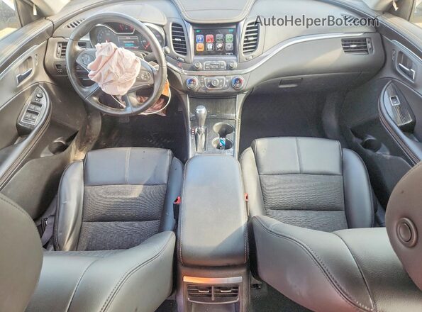 2G1105SAXG9198621 2016 CHEVROLET IMPALA White Dashboard view