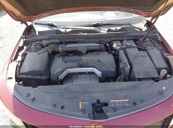 2G1105SAXH9118994 2017 CHEVROLET IMPALA Red Vista trasera
