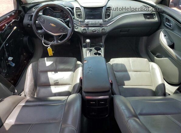 2G1115S31G9205549 2016 CHEVROLET IMPALA Maroon წინა პანელის ხედი