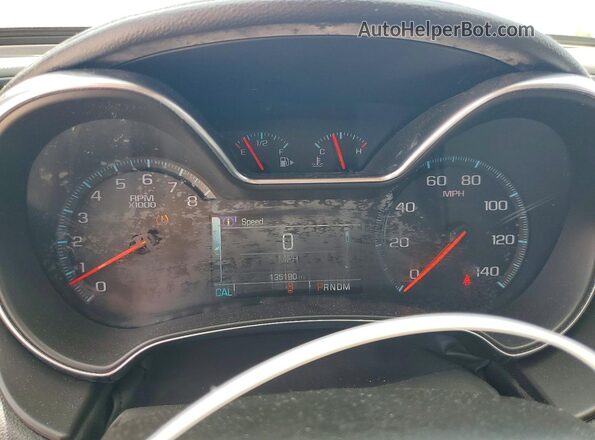 2G1115S31G9205549 2016 CHEVROLET IMPALA Maroon ხელსაწყოთა პანელის ხედი