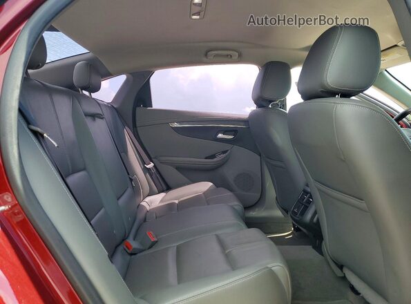 2G1115S31G9205549 2016 CHEVROLET IMPALA Maroon უკანა სავარძლების ხედი