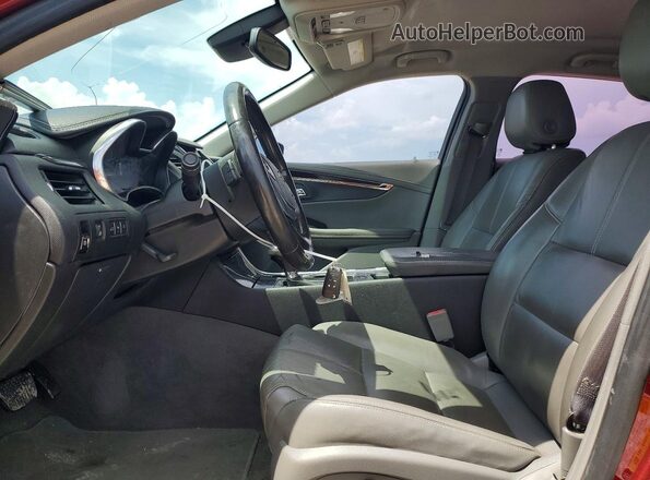 2G1115S31G9205549 2016 CHEVROLET IMPALA Maroon წინა სალონის ხედი