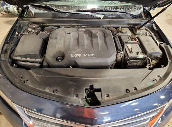 2G1115S39G9203001 2016 CHEVROLET IMPALA Blue Սալոնի հետևի տեսք