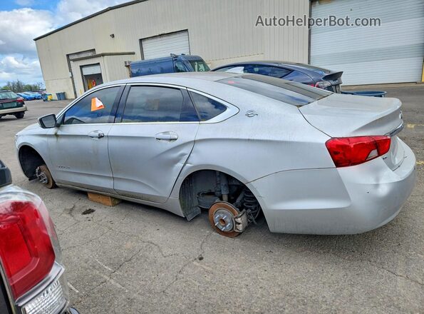 2G1115S3XG9122766 2016 CHEVROLET IMPALA Silver Rear left