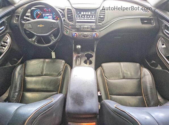 2G1125S37J9142137 2018 CHEVROLET IMPALA Black Вид панелі приладів