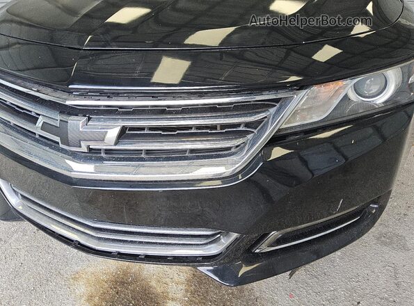 2G1125S37J9142137 2018 CHEVROLET IMPALA Black Вид наклейки з VIN-кодом