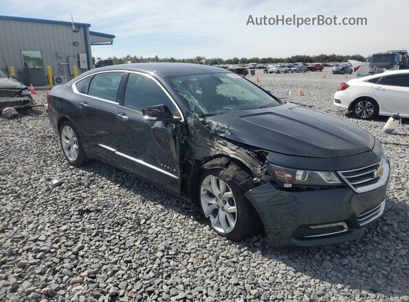 2G1125S38J9135178 2018 CHEVROLET IMPALA Gray Front interior view