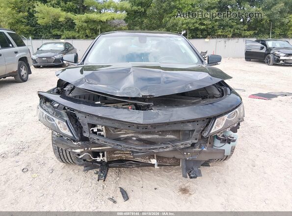 2G1125SN5G9159156 2016 CHEVROLET IMPALA Black Widok wnętrza z tyłu