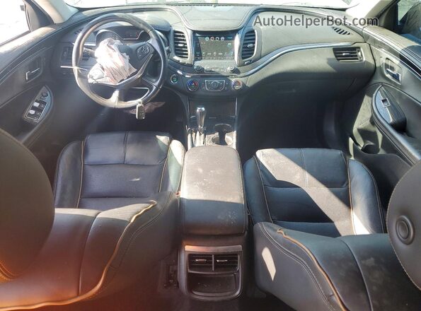 2G1145S30H9131372 2017 CHEVROLET IMPALA Black Dashboard view