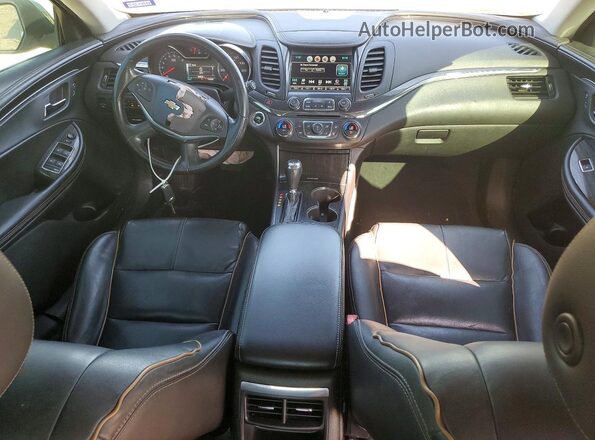2G1145S31G9126485 2016 CHEVROLET IMPALA Silver Dashboard view