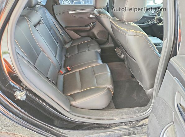 2G1145S31G9154075 2016 CHEVROLET IMPALA Black Հետևի նստատեղերի տեսք
