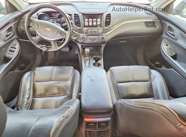 2G1145S31G9154075 2016 CHEVROLET IMPALA Black Առջևի վահանակի տեսք