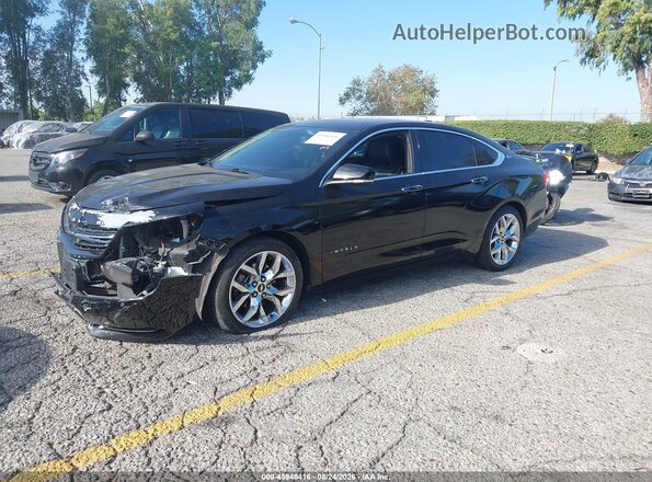 2G1145S31H9101975 2017 CHEVROLET IMPALA Black Przód lewy