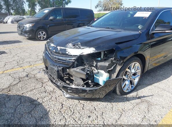 2G1145S31H9101975 2017 CHEVROLET IMPALA Black Widok wnętrza z tyłu