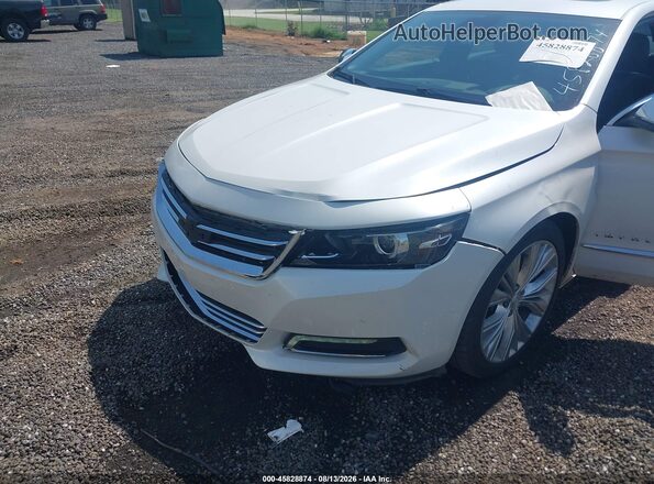 2G1145S31H9182735 2017 CHEVROLET IMPALA White Widok z przodu