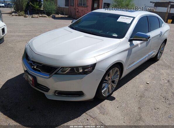 2G1145S31H9195937 2017 CHEVROLET IMPALA Белый Передняя левая четверть