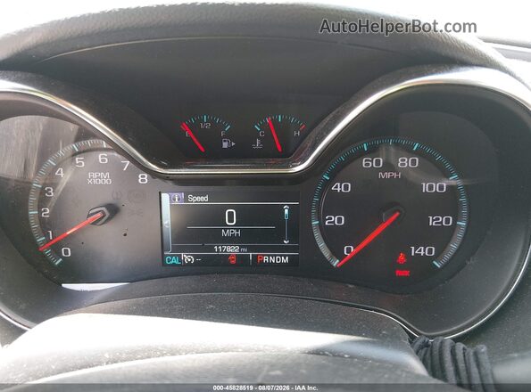 2G1145S32G9145496 2016 CHEVROLET IMPALA Silver Vista de los asientos traseros