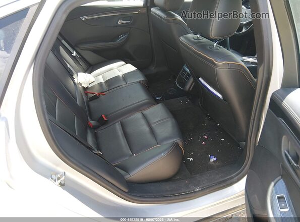 2G1145S32G9145496 2016 CHEVROLET IMPALA Silver Vista de la etiqueta del VIN