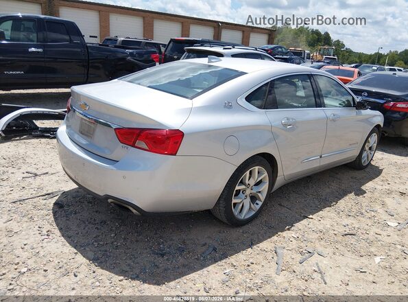2G1145S32G9145496 2016 CHEVROLET IMPALA Silver Trasero derecho