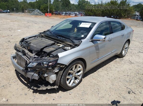 2G1145S32G9145496 2016 CHEVROLET IMPALA Silver Vista tres cuartos delantera izquierda