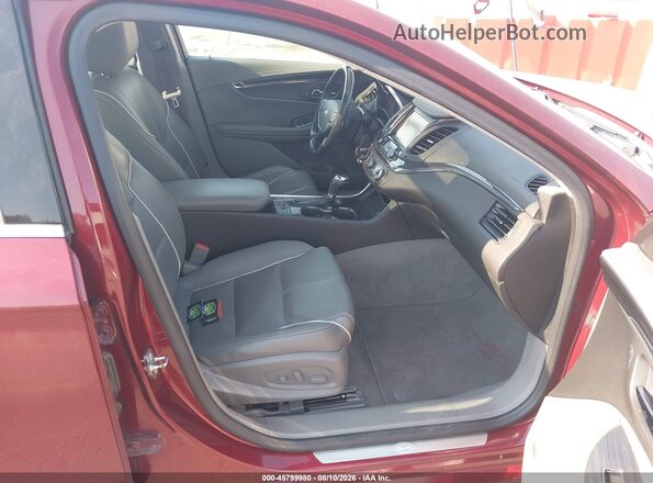 2G1145S32G9198795 2016 CHEVROLET IMPALA Black Front interior view