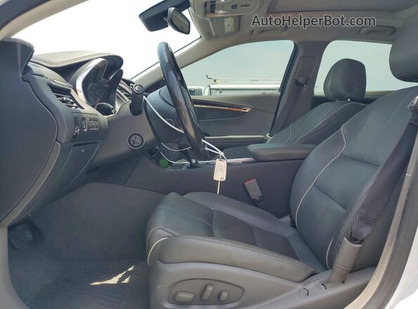 2G1145S32G9206636 2016 CHEVROLET IMPALA Белый Вид салона спереди