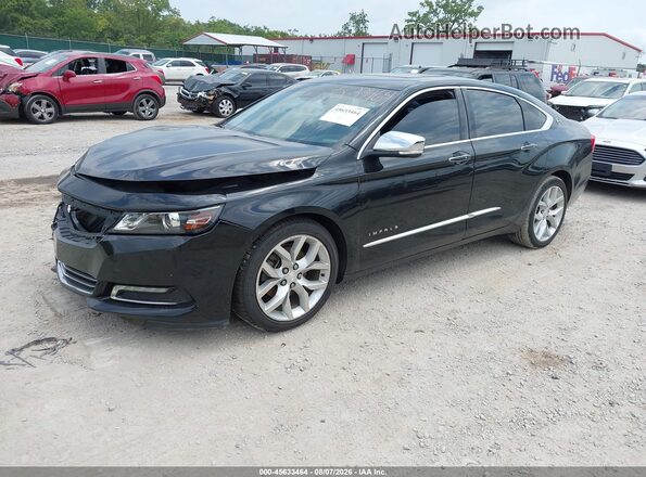 2G1145S33G9131767 2016 CHEVROLET IMPALA Черный Передняя левая четверть