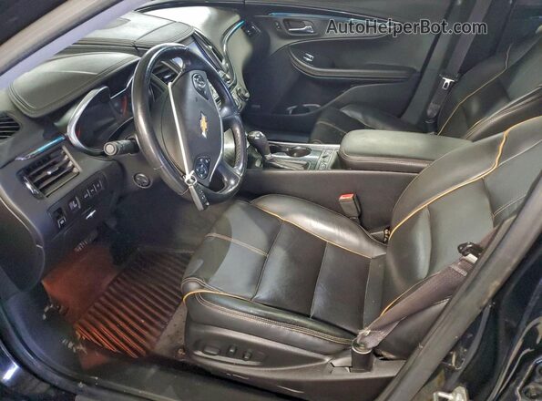 2G1145S33G9196831 2016 CHEVROLET IMPALA Black Vista interior delantera