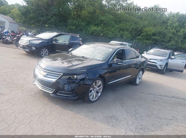 2G1145S34G9155379 2016 CHEVROLET IMPALA Black Przód lewy