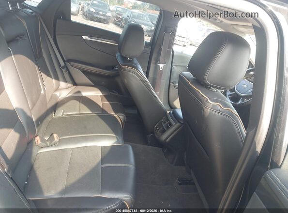 2G1145S34G9155379 2016 CHEVROLET IMPALA Black Widok naklejki z numerem VIN