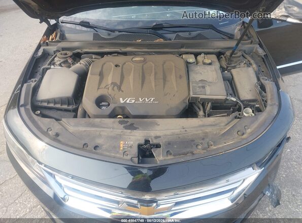 2G1145S34G9155379 2016 CHEVROLET IMPALA Black Widok z tyłu