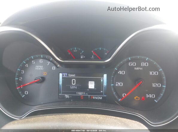 2G1145S34G9155379 2016 CHEVROLET IMPALA Black Widok tylnych siedzeń
