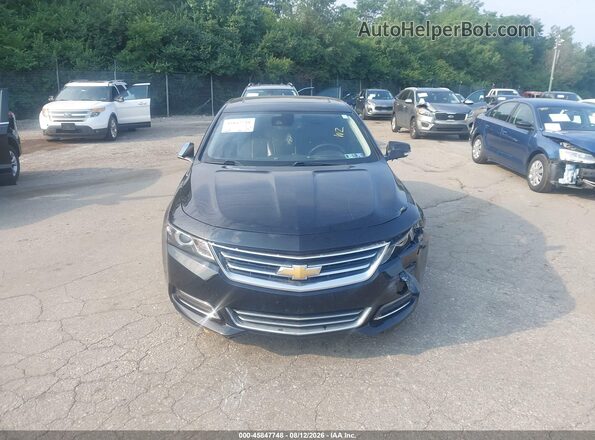 2G1145S34G9155379 2016 CHEVROLET IMPALA Black Widok zestawu wskaźników