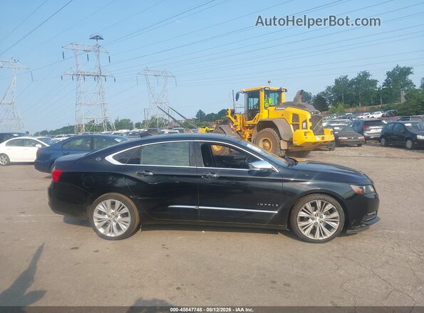 2G1145S34G9155379 2016 CHEVROLET IMPALA Black Widok wnętrza z tyłu