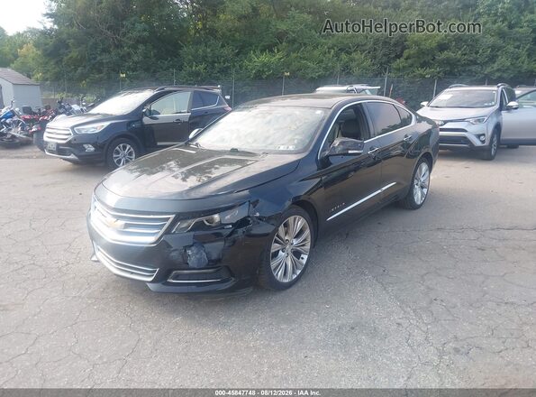 2G1145S34G9155379 2016 CHEVROLET IMPALA Black Widok z przodu