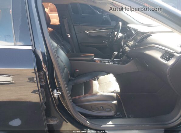 2G1145S34G9203799 2016 CHEVROLET IMPALA Black Vista interior delantera