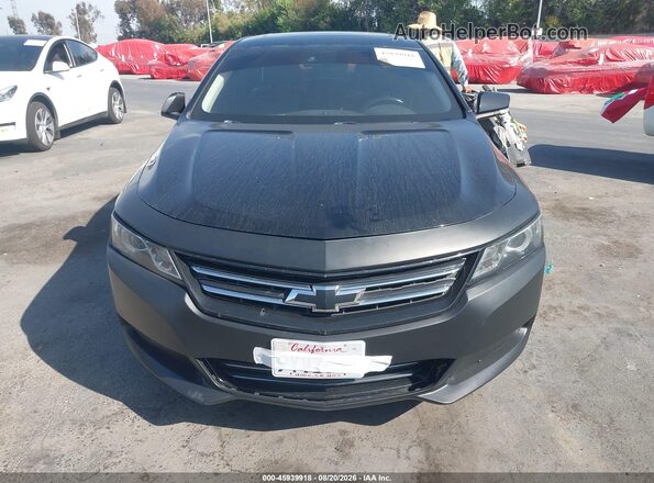 2G1145S34G9203799 2016 CHEVROLET IMPALA Black Vista interior trasera