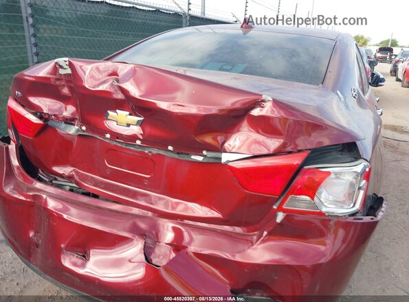 2G1145S34H9195060 2017 CHEVROLET IMPALA Red წინა ხედი