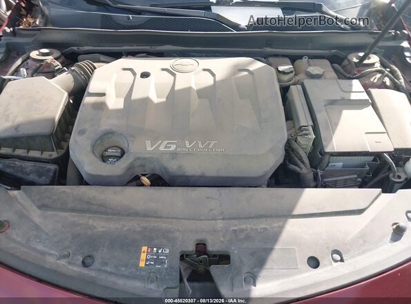 2G1145S34H9195060 2017 CHEVROLET IMPALA Red უკანა ხედი