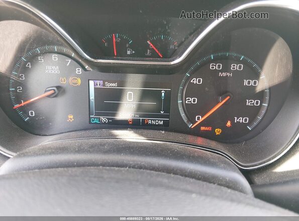 2G1145S35G9128319 2016 CHEVROLET IMPALA Silver Հետևի նստատեղերի տեսք