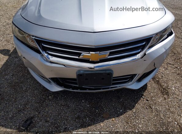 2G1145S35G9128319 2016 CHEVROLET IMPALA Silver Դիմացի տեսք