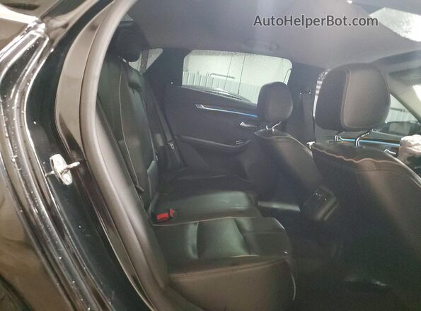 2G1145S35G9149705 2016 CHEVROLET IMPALA Black Հետևի նստատեղերի տեսք