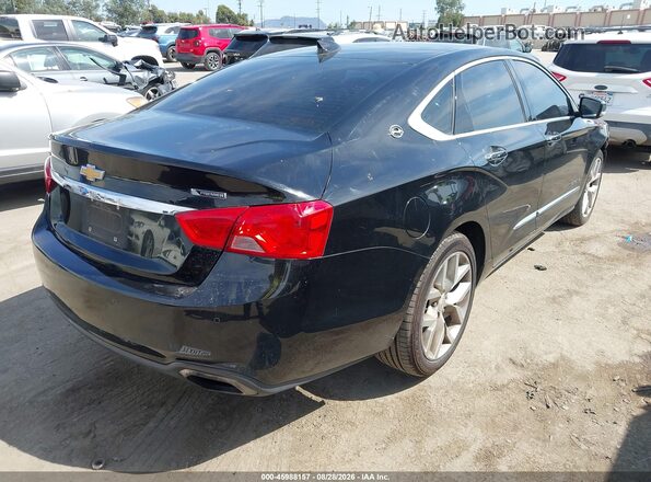 2G1145S35H9105396 2017 CHEVROLET IMPALA Черный Задняя правая четверть