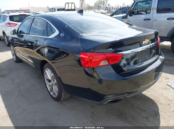 2G1145S35H9105396 2017 CHEVROLET IMPALA Черный Задняя левая четверть