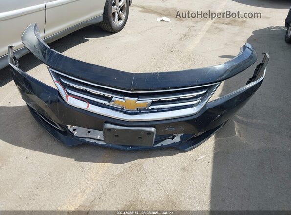 2G1145S35H9105396 2017 CHEVROLET IMPALA Черный Вид щитка приборов