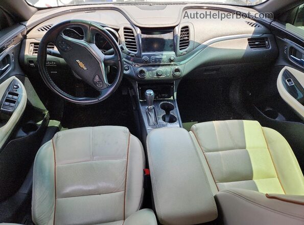 2G1145S36H9197618 2017 CHEVROLET IMPALA Black Dashboard view