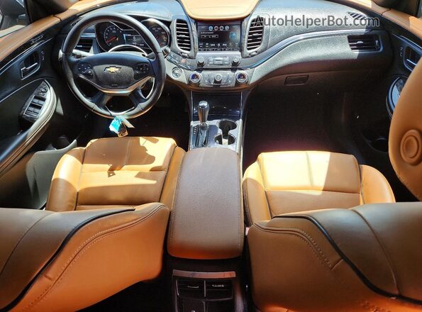 2G1145S37G9207149 2016 CHEVROLET IMPALA Белый Вид панели приборов