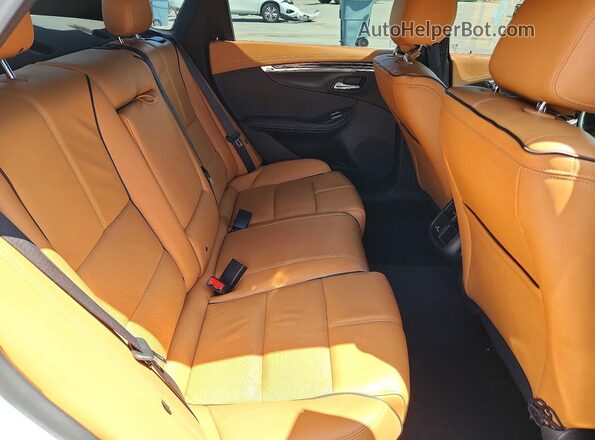 2G1145S37G9207149 2016 CHEVROLET IMPALA Белый Вид задних сидений
